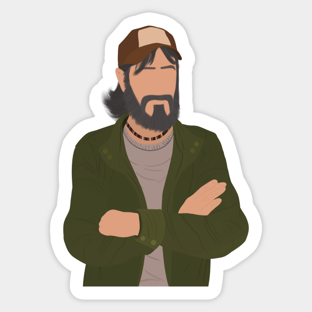 The Walking Dead Game Season 2 Kenny Fan Art Twdg Sticker TeePublic